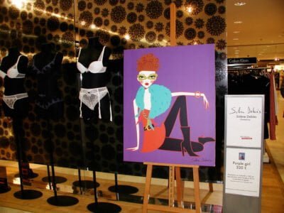 Paris artist illustrator exhibition