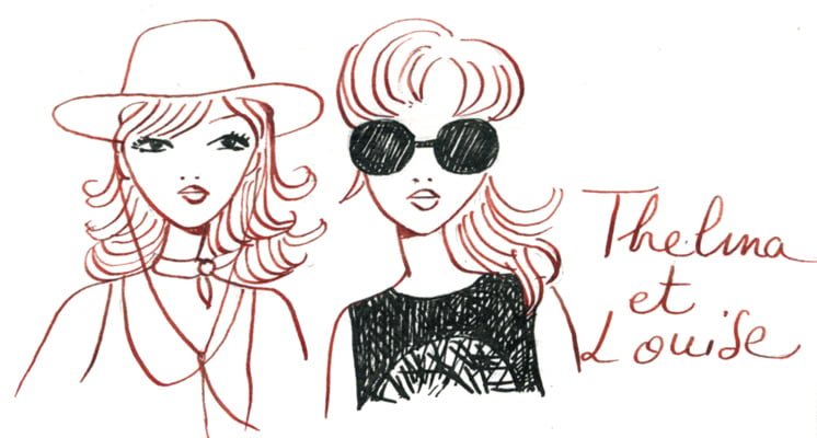 thelma and Louise sketch