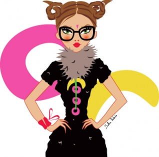 Illustration pour l'horoscope du magazine ELLE India- illustration for the horoscope of the magazine ELLE India