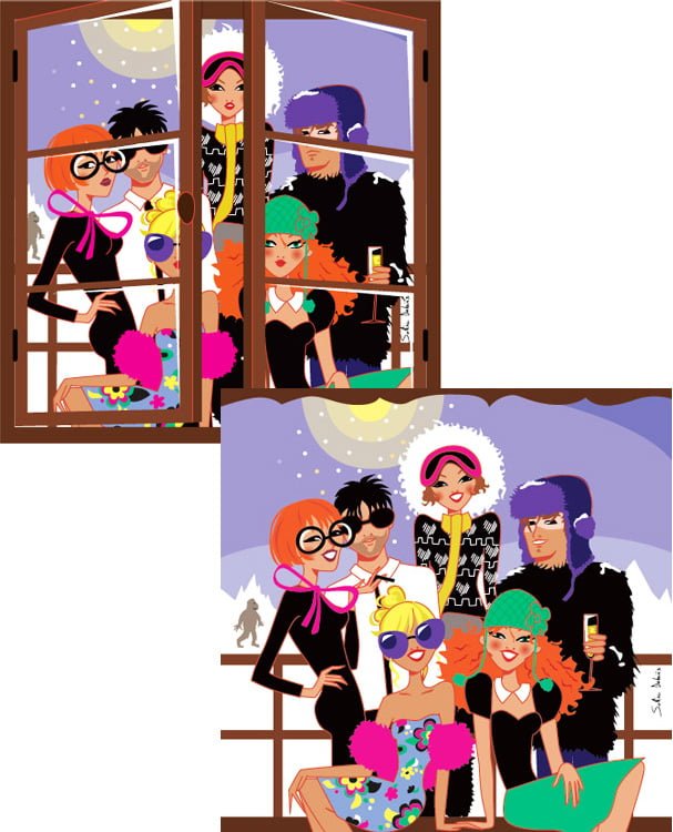 illustration-neige-personnages