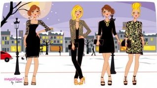 Illustration mode pour l'émission TV "Magnifique by Cristina"