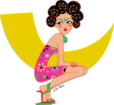 Illustration pour l'horoscope du magazine ELLE India- illustration for the horoscope of the magazine ELLE India