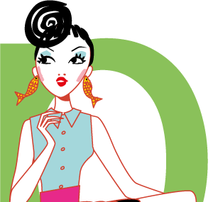 Illustration pour l'horoscope du magazine ELLE India- illustration for the horoscope of the magazine ELLE India
