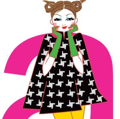 Illustration pour l'horoscope du magazine ELLE India