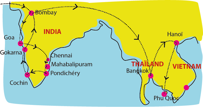 Vietnam-travel-diary-illustrator