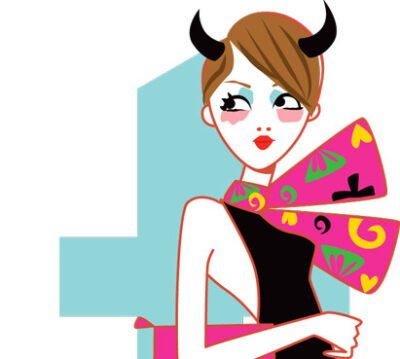 Illustration pour l'horoscope du magazine ELLE India- illustration for the horoscope of the magazine ELLE India