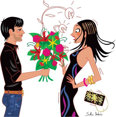 Elle-India-flowers-illustration-magazines