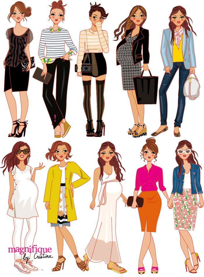 fashion-illustrations-Crisitna