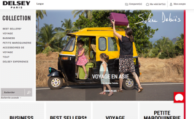 Influencer voyage Delsey Asie
