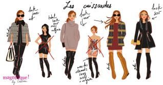 illustration femme mode Magnifique by Cristina,