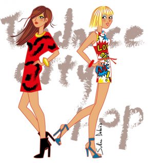 illustration mode pop