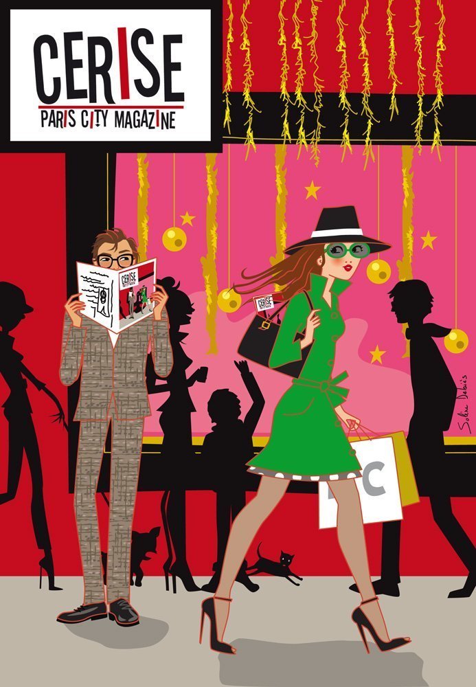 illustration lifestyle parisian