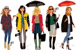 fashion sketches, female characters