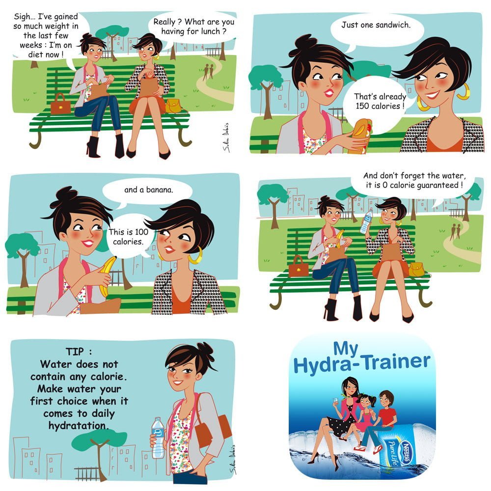 Illustration brand content