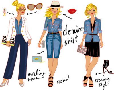 woman fashion illustration