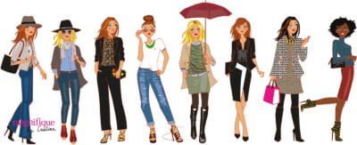 vector fashion illustrator