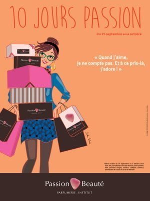 beauty commercial illustration