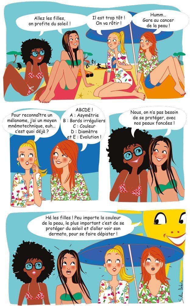 Illustration for the french society of dermatology