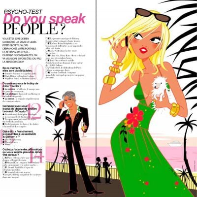 People Gala magazine phone glamour