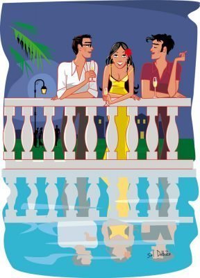 romance illustrator graphic humour cartoon lovers