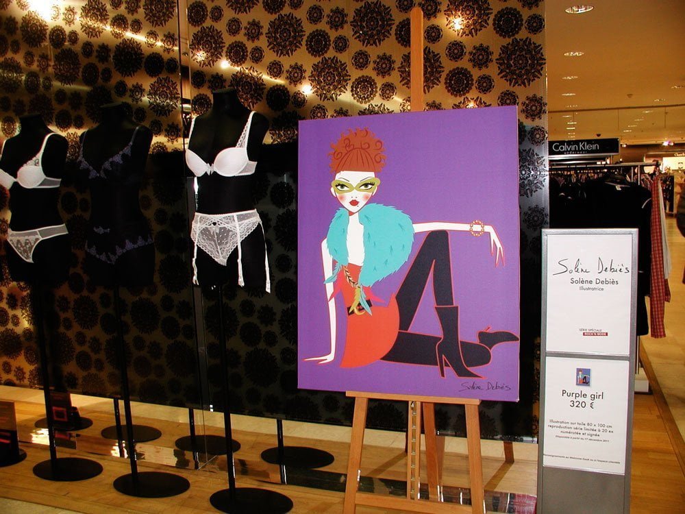 illustration lingerie