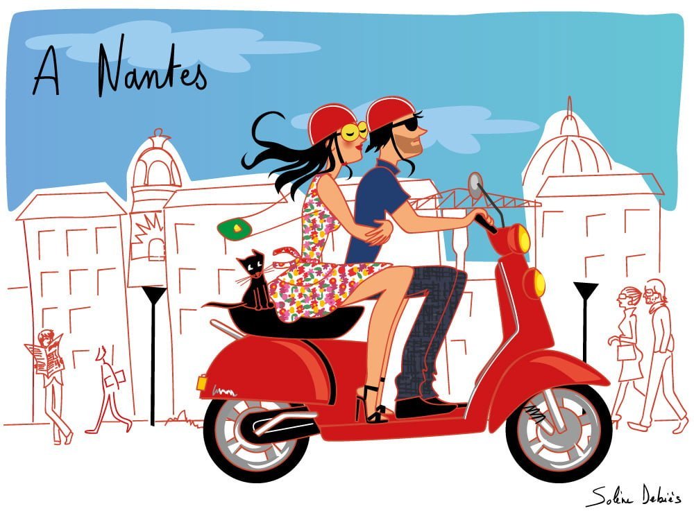 scooter Nantes