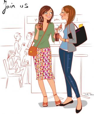 brand content illustrator for Tupperware