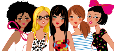 girly illustrator women