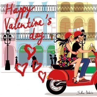Saint Valentin couple