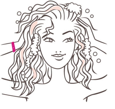 Beauty illustrator graphic Garnier