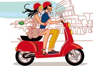 illustratrice publicité femme homme