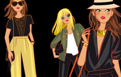 dessin mode femme