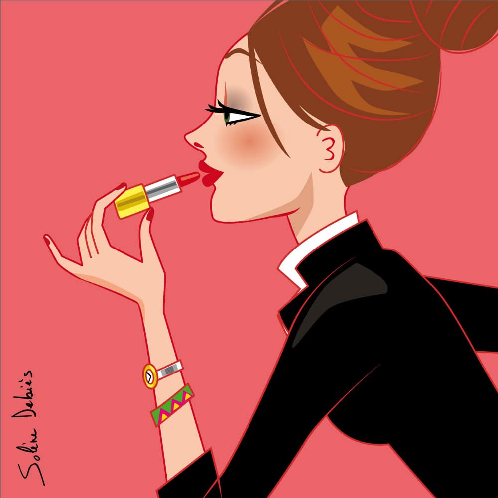 lipstick woman gloss makeup