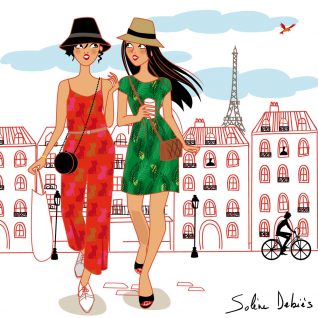 2 women in Paris