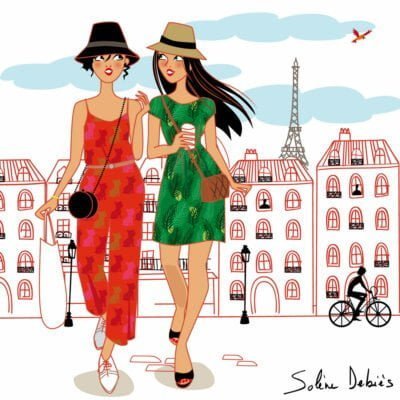 2 women in Paris