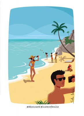 vacances instagram plage