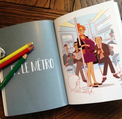 Metro Paris illustrator