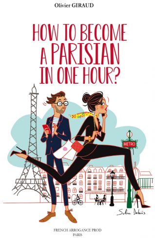 coverbook of the humorous book about parisians in Paris