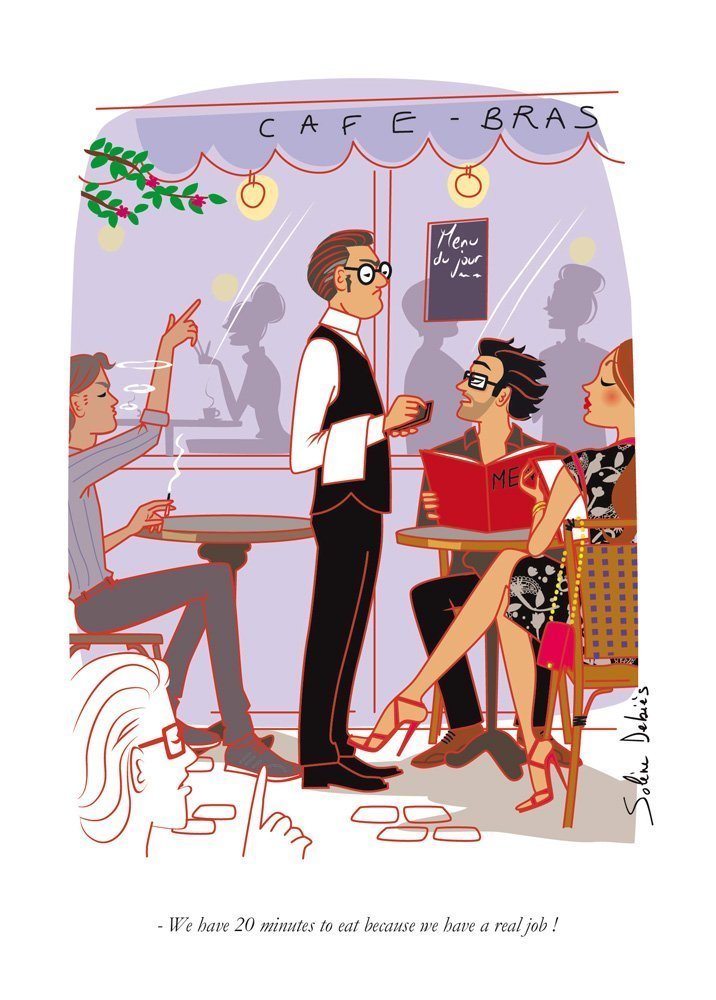 Scarica Gratis Images Drawings And Illustrations For A Humoristic Book About Parisians dernière salutations