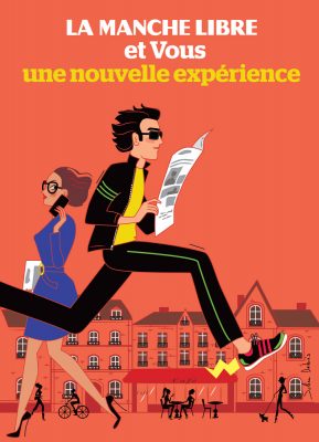 affiche publicité Normandie