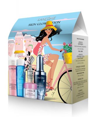 packaging PLV Lancôme illustration