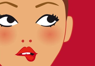 gros plan visage femme