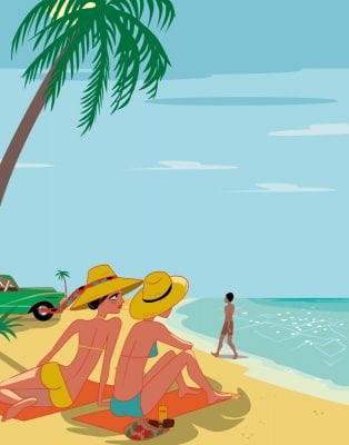 affiche touristique Cuba