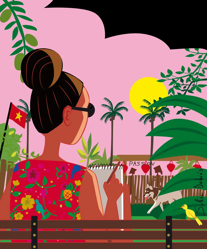 illustratrice voyage