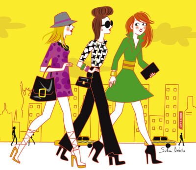 illustrateur femmes new-york