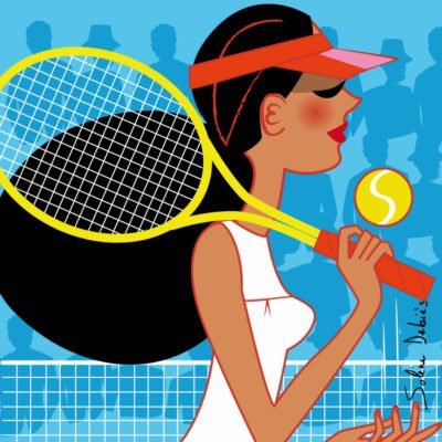 femme sport tennis