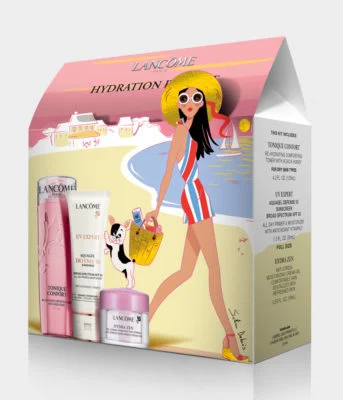 Illustration de packaging Luxe