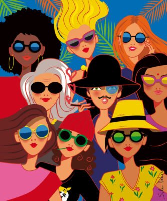 Journée des femmes illustration