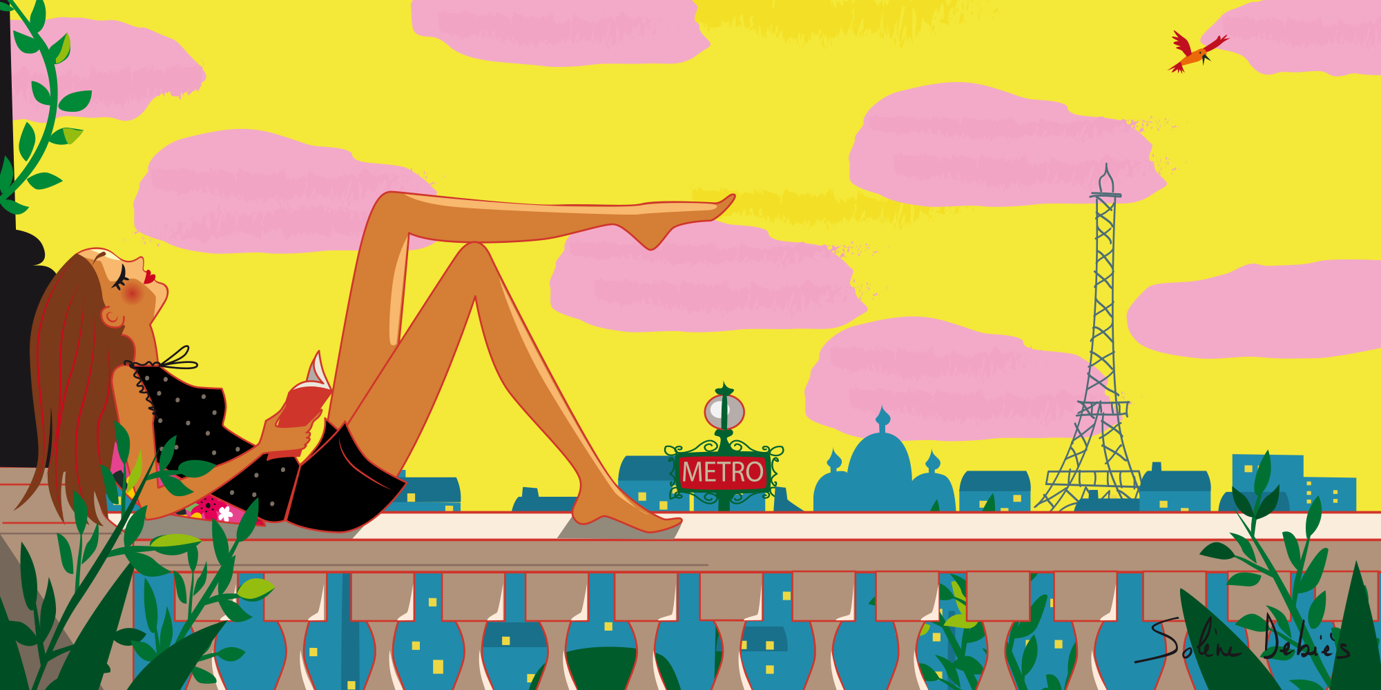Artiste et illustratrice française Solène Debiès